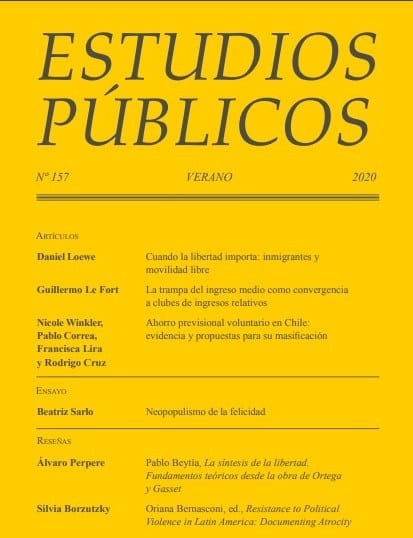 Reseña del libro «Resistance to Political Violence in Latin America: Documenting Atrocity» en la Revista de Estudios Públicos del Centro de Estudios Públicos