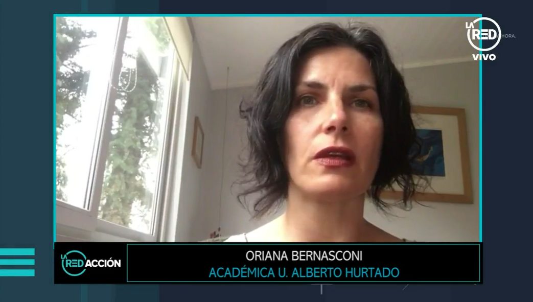 Entrevista Oriana Bernasconi en La Red TV