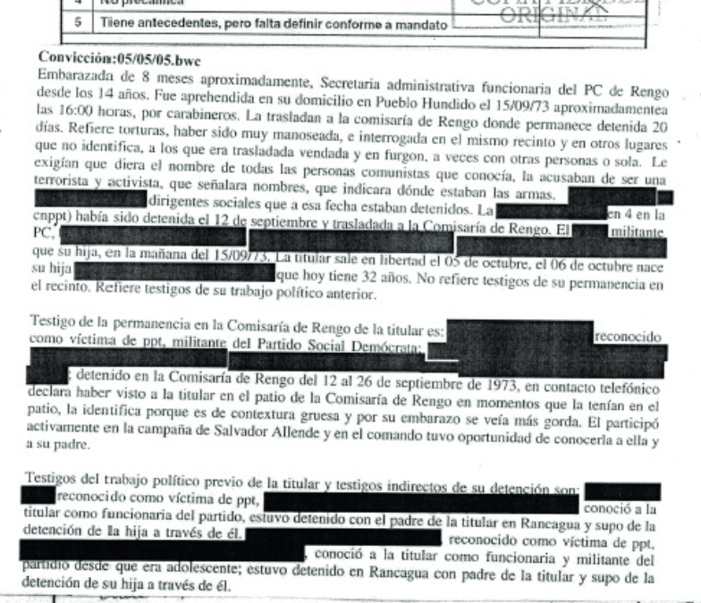 Silencios y verdad oficial. Operaciones de silenciamiento en el caso de la Comisión Nacional sobre Prisión Política y Tortura de Chile